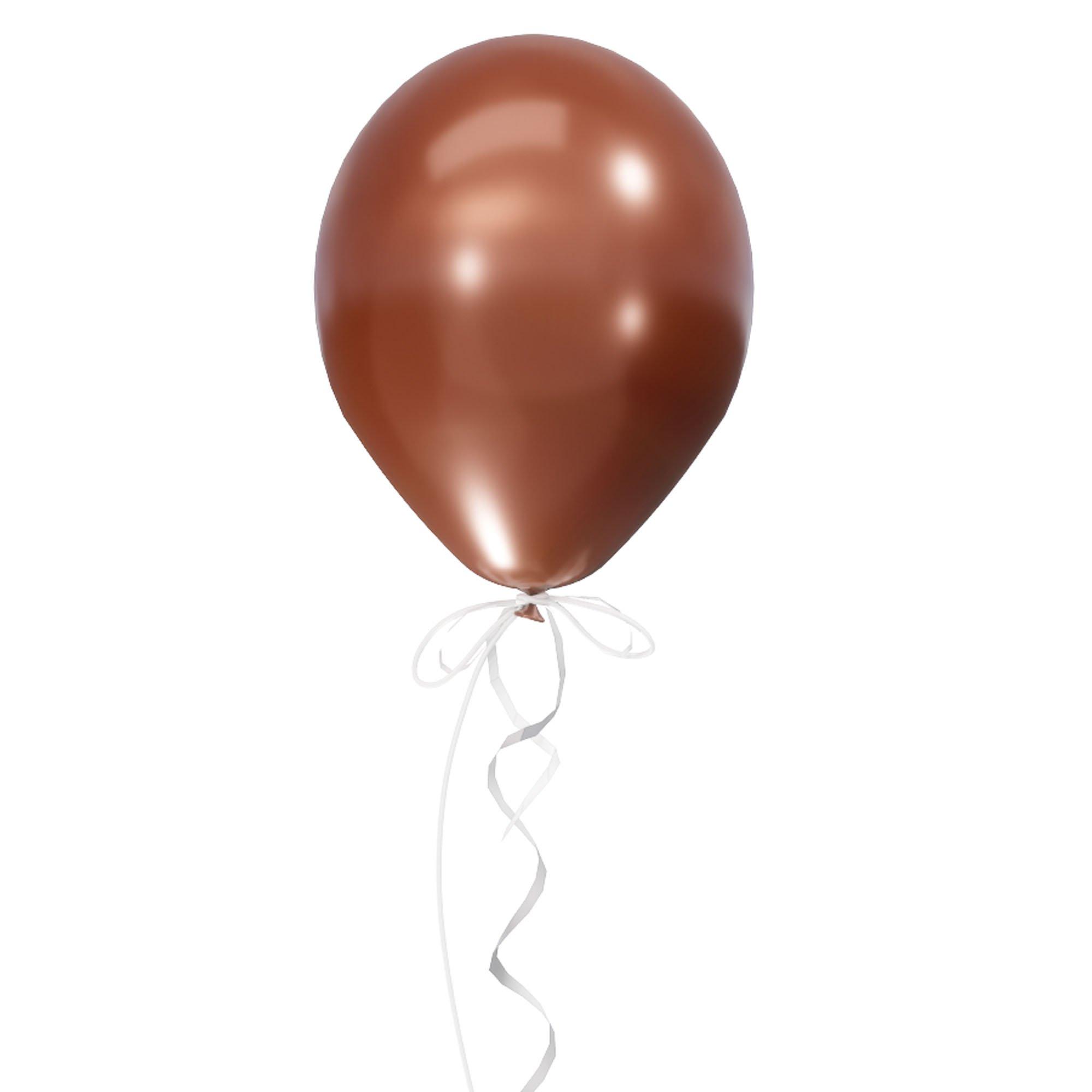 25ct, 12in, Ginger Biscuit Brown Premium Latex Balloons - Luxaire™